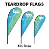 Belfast Print Online - Printed Teardrop Flags 115gsm - No Base