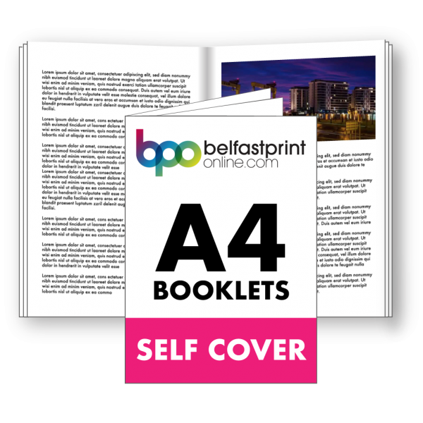 A4 Booklets Self Cover