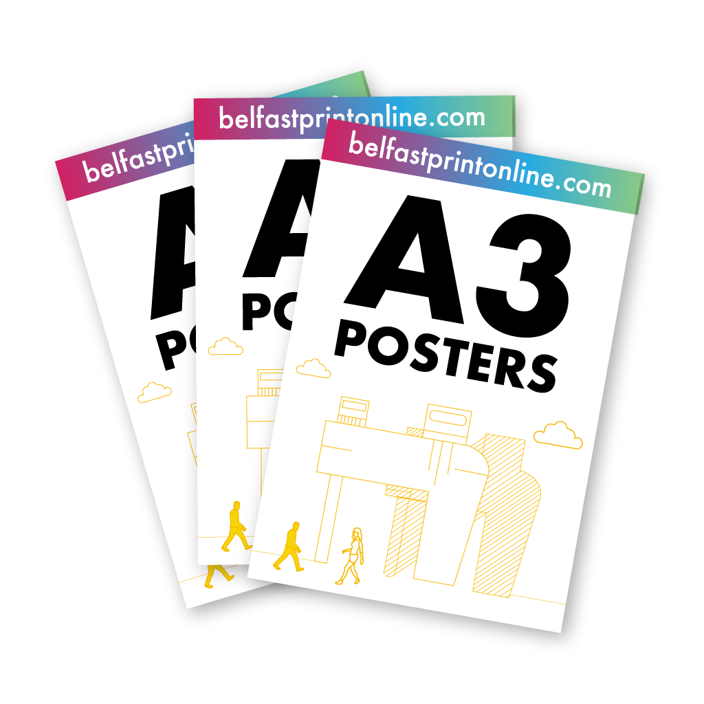 Belfast Print Online A3 Posters Litho