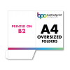 Belfast Print Online A4 Oversized Presentation Folders B2 Litho