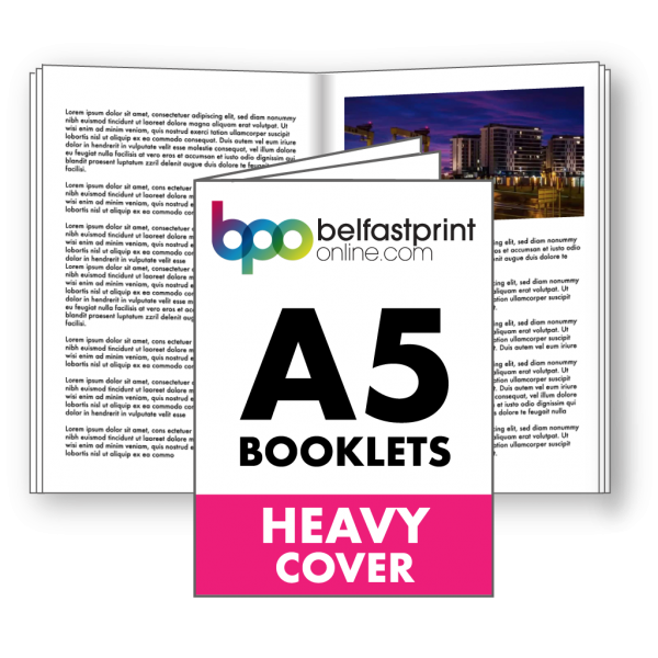 Belfast Print Online A5 Booklets Heavy Cover Litho