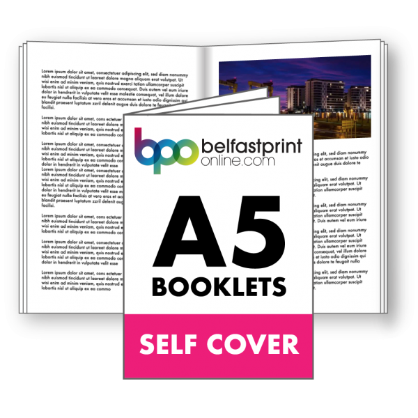 Belfast Print Online A5 Booklets Self Cover Litho