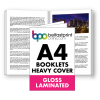 Belfast Print Online A4 Booklets Heavy Cover Gloss Laminated Litho