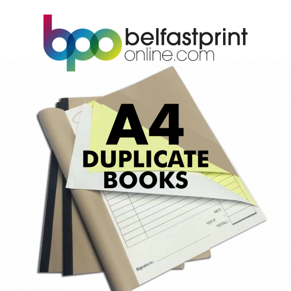 Belfast Print Online - A4 Duplicate Books