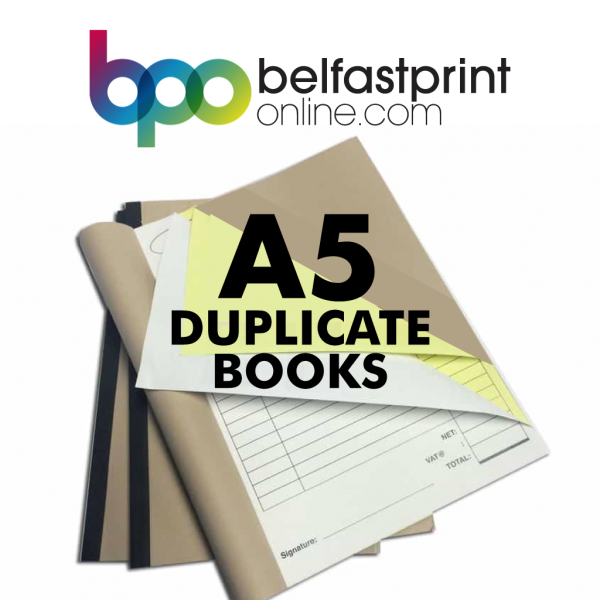 Belfast Print Online - A5 Duplicate Books