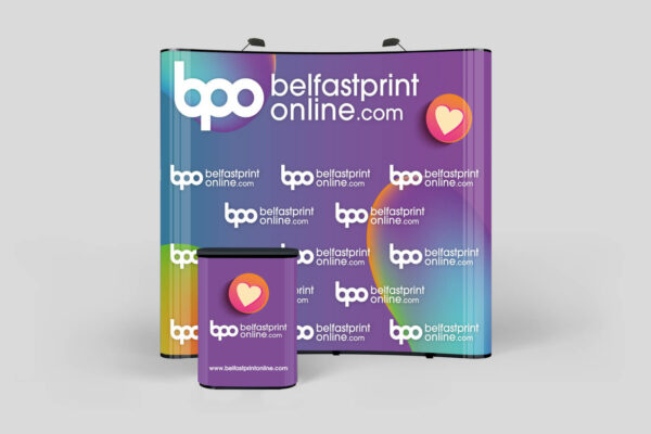 Exhibition Pop Up Stand - Custom Printed Exhibition Stands - Belfast Print Online