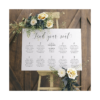 Wedding Table Plans - Belfast Print Online