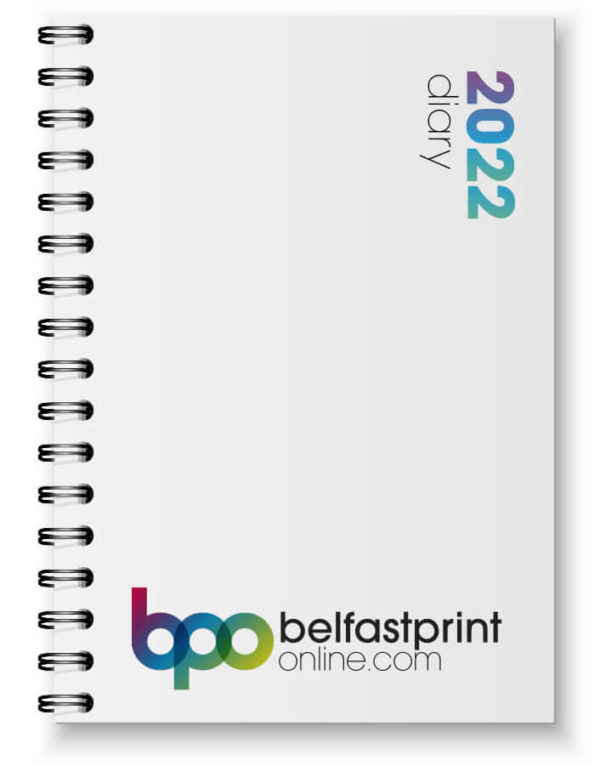 Branded Full Colour Diaries - Belfast Print Online