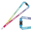 Full Colour Lanyard with Safety Connector Printing UK | PVC ID Card Printing - Belfast Print Online