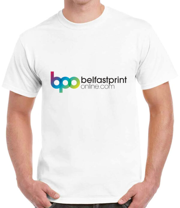 Custom Printed T-Shirts - Large Front Print - Belfast Print Onlline