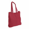 Printed Cotton Tote Bag with Long Handles Fushcia Pink - Belfast Print Online
