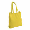 Printed Cotton Tote Bag with Long Handles Yellow - Belfast Print Online
