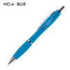 Coloured Barrel Promotional Pen - Blue - Belfast Print Online